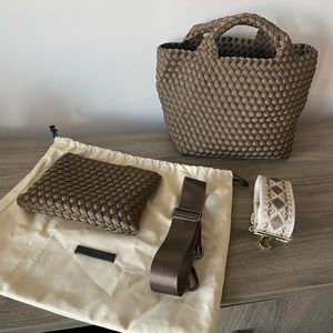 Naghedi St. Barths Mini Tote in Mink